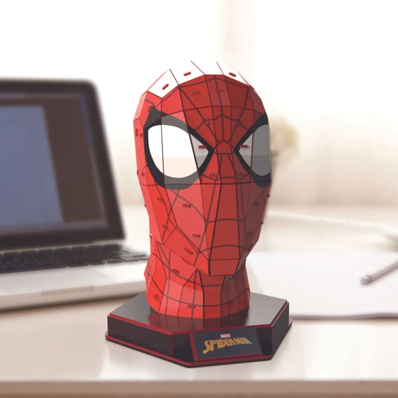 ROMPECABEZAS 4D MASCARA SPIDERMAN MARVEL - 4