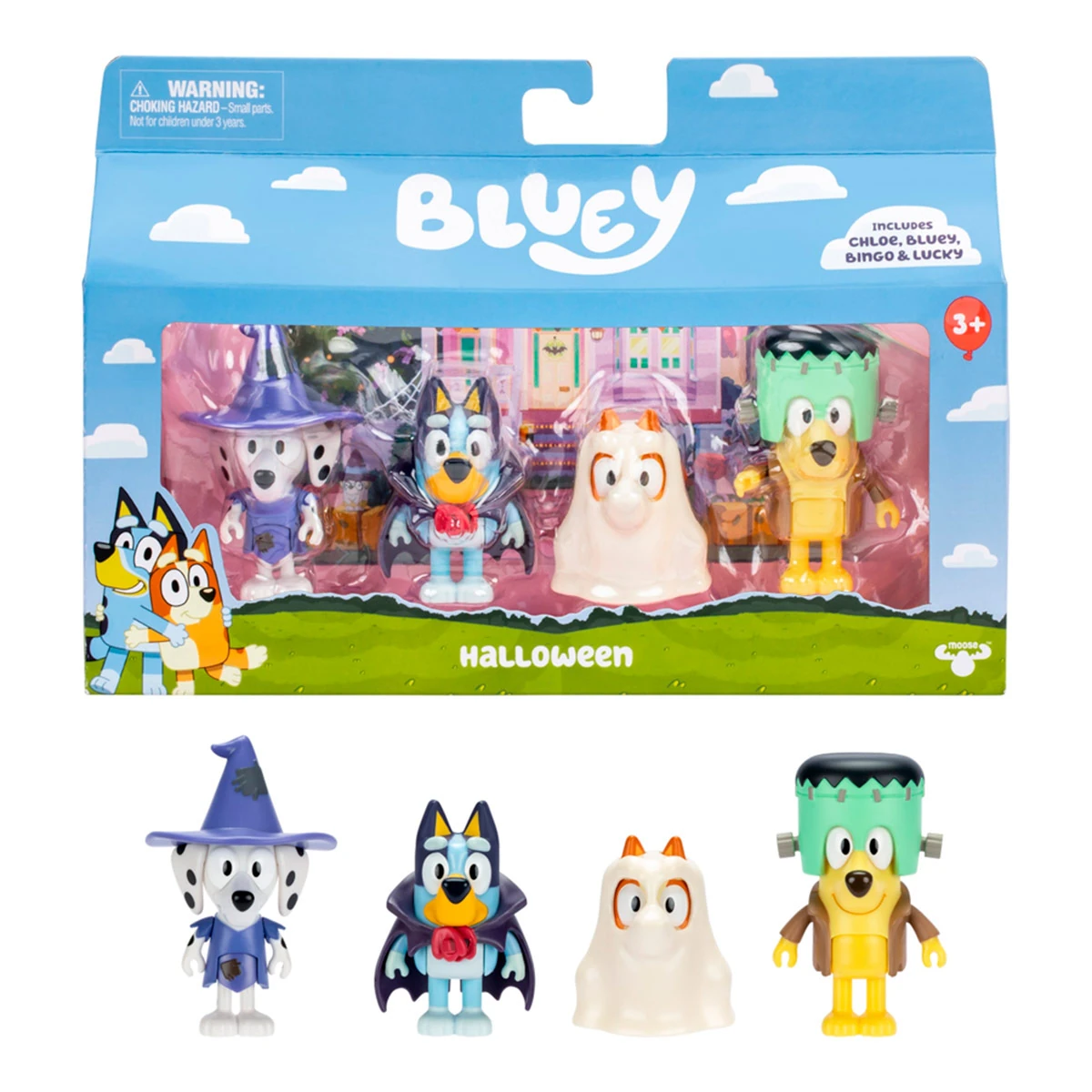 FIGURAS BLUEY PACK X4 ASST - 3