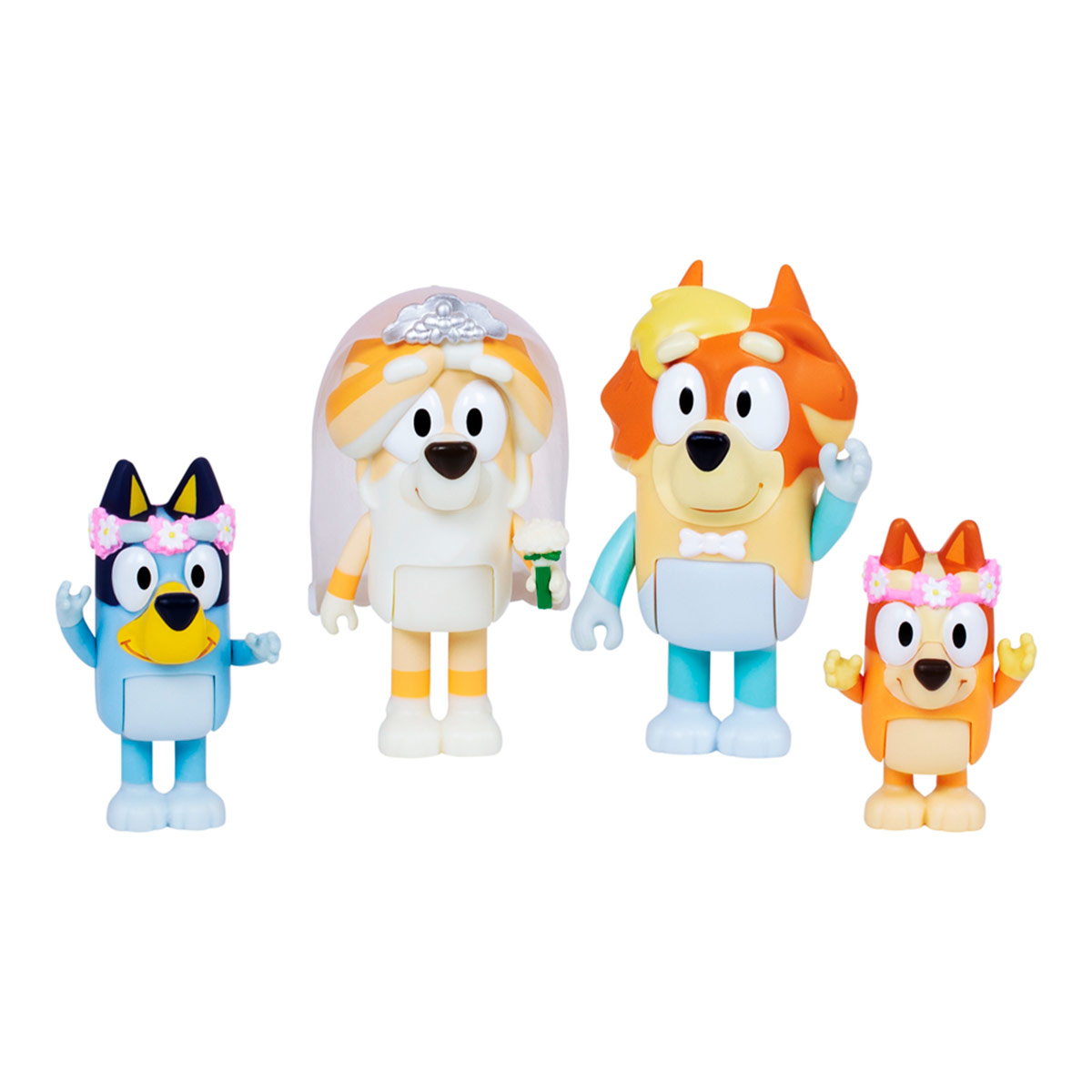 FIGURAS BLUEY PACK X4 ASST - 5