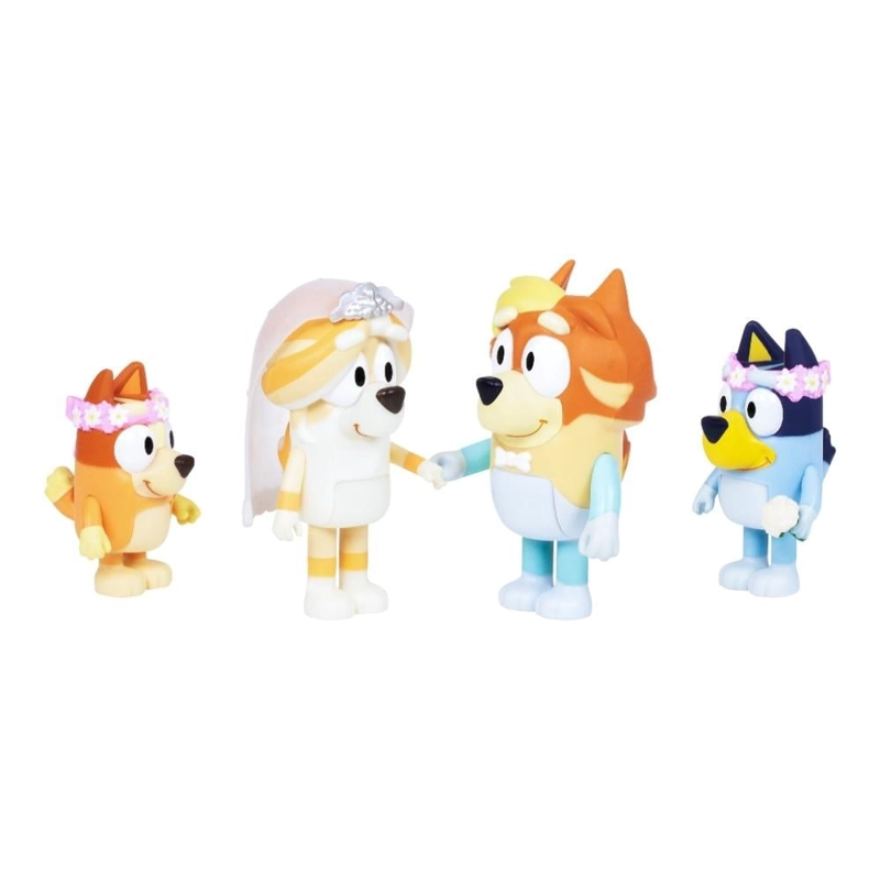 FIGURAS BLUEY PACK X4 ASST - 2