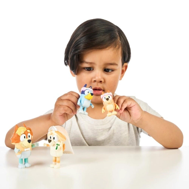 FIGURAS BLUEY PACK X4 ASST - 5