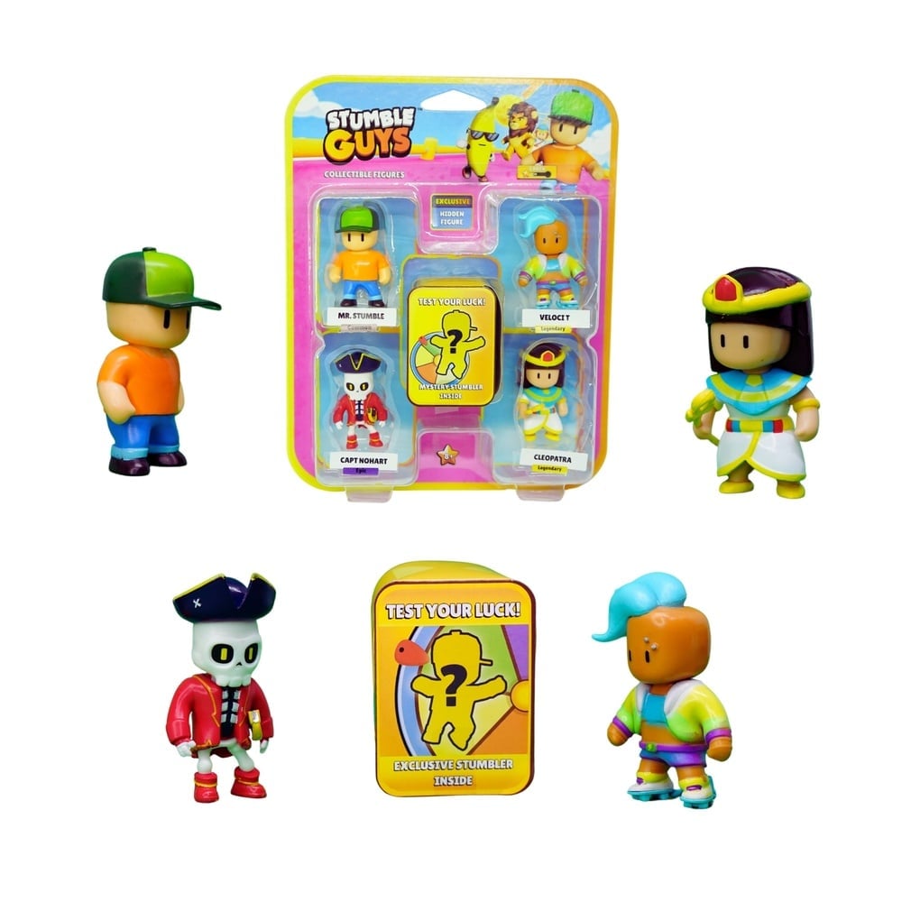 FIGURA STUMBLE GUYS 32951 5CM PACK5 - 2