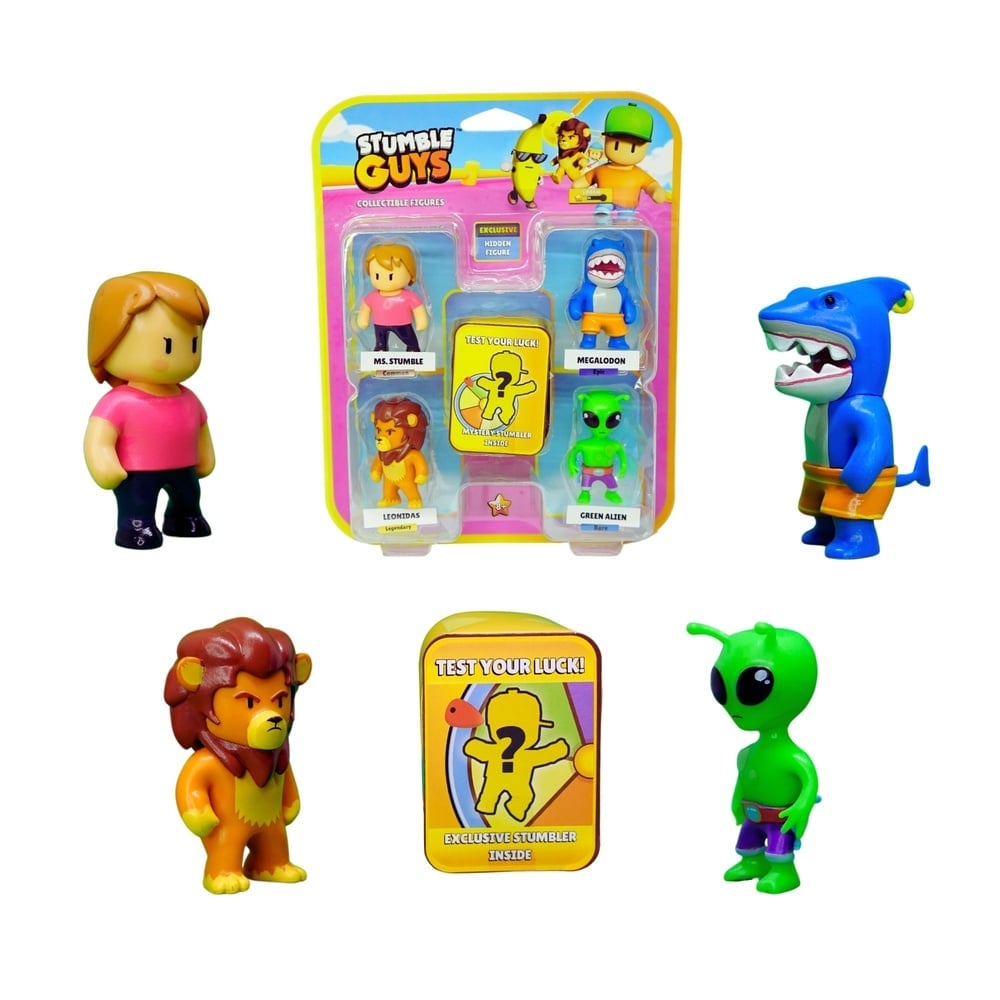 FIGURA STUMBLE GUYS 32951 5CM PACK5 - 4
