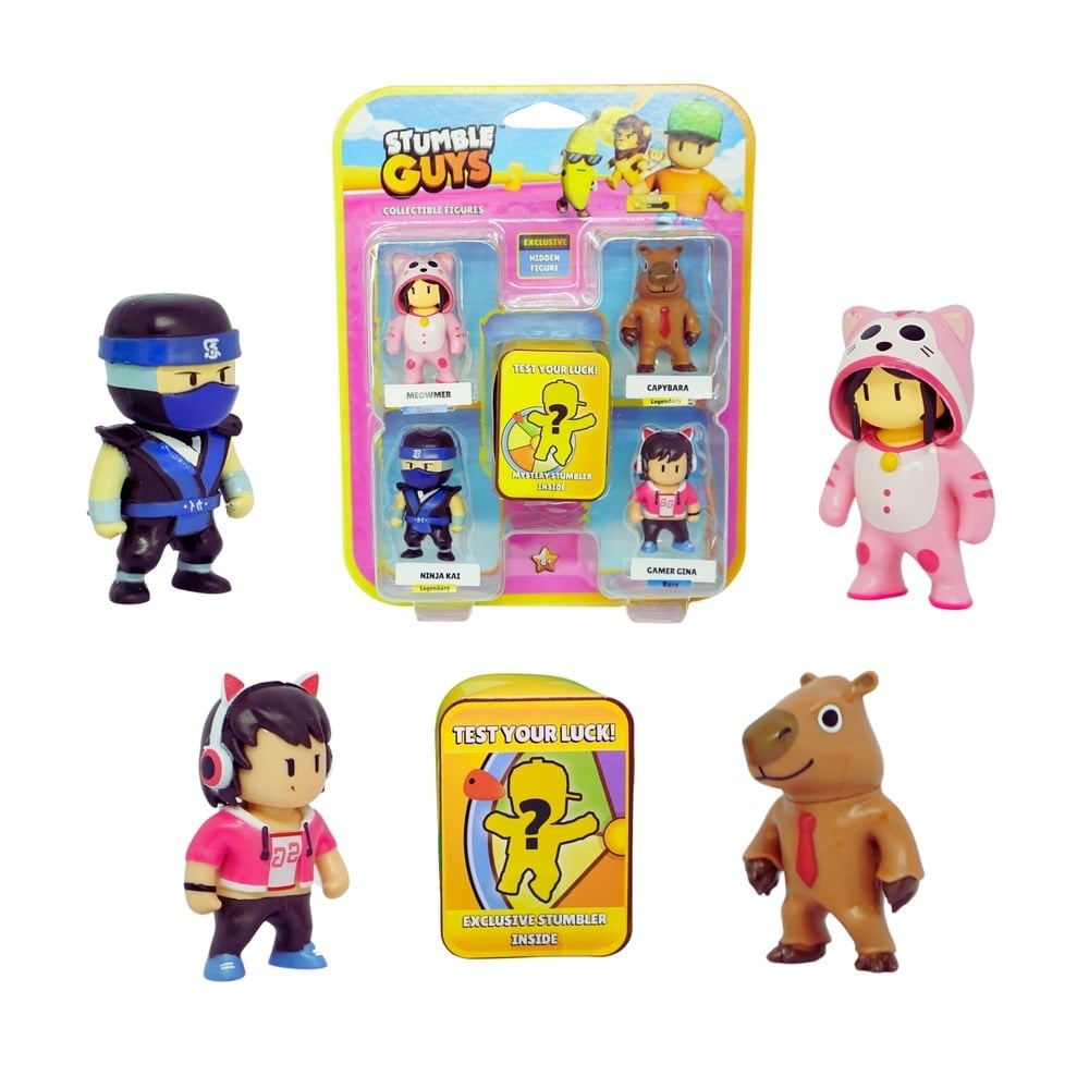 FIGURA STUMBLE GUYS 32951 5CM PACK5 - 10
