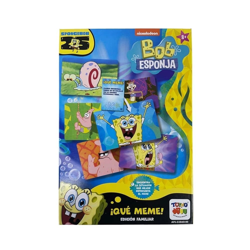 JUEGO MESA  QUÉ MEME?! BOB ESPONJA - 1