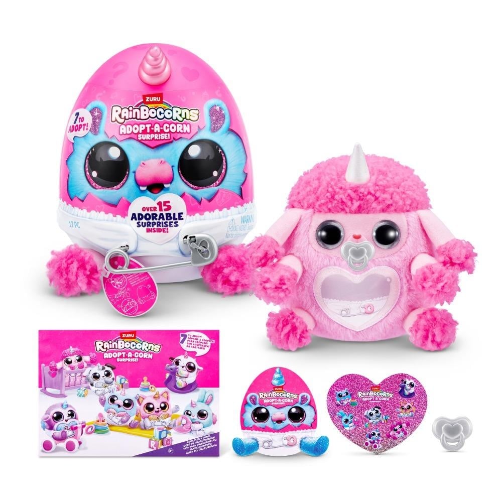 PELUCHE RAINBOCORNS ANIMAL BEBE - 1
