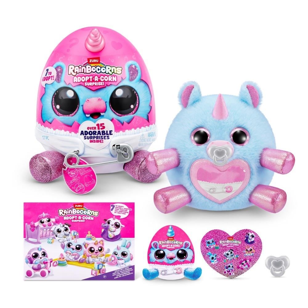PELUCHE RAINBOCORNS ANIMAL BEBE - 5