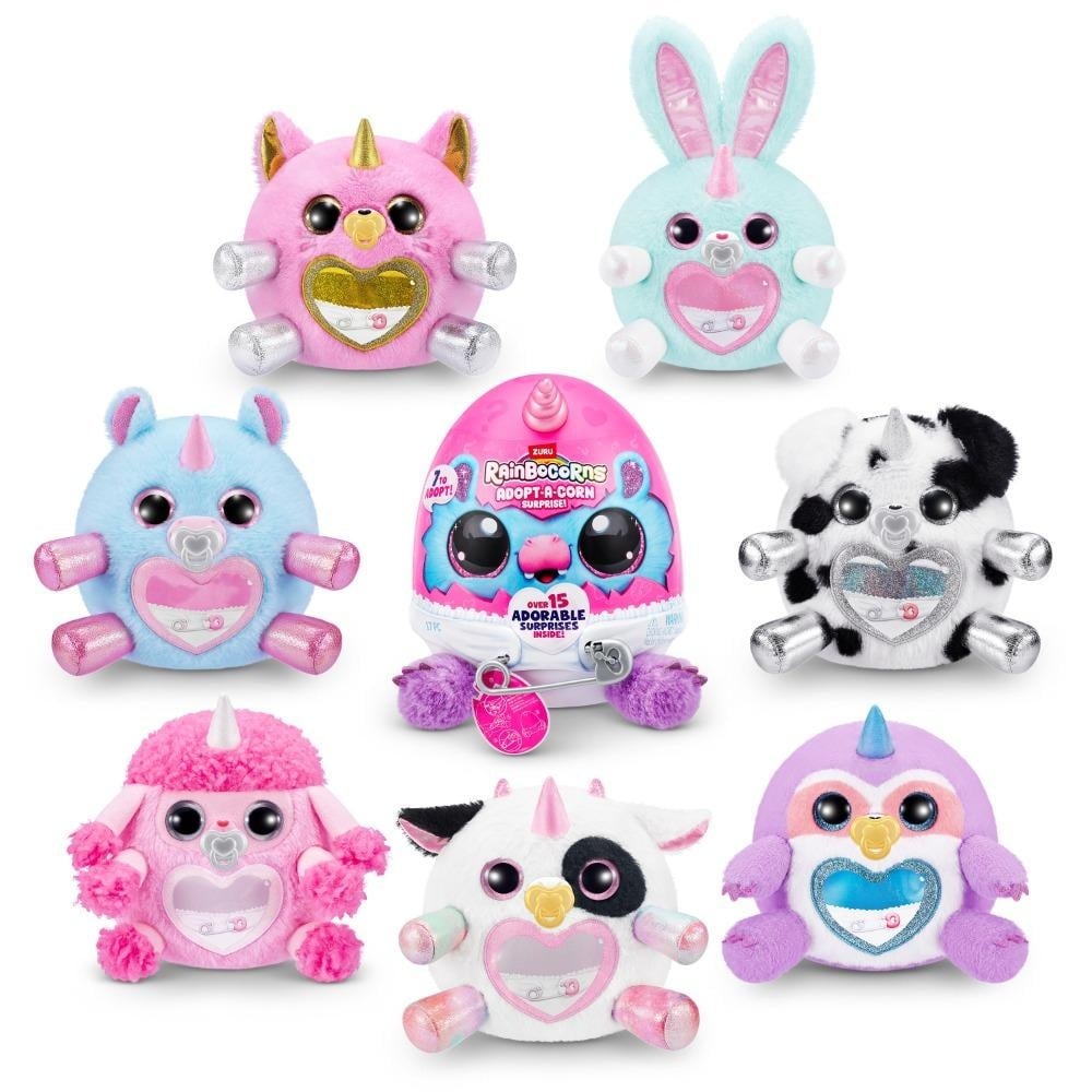 PELUCHE RAINBOCORNS ANIMAL BEBE - 8