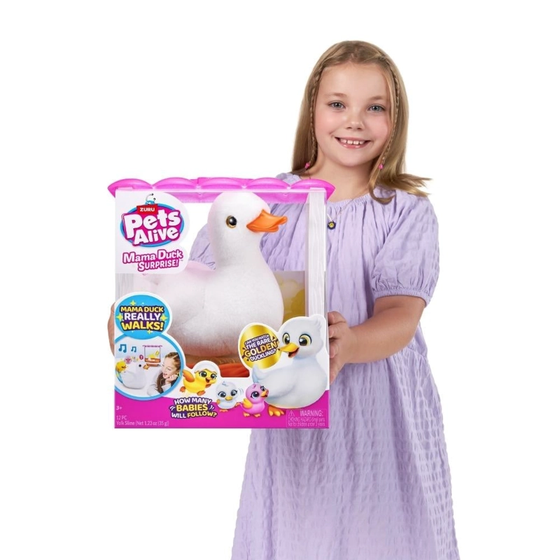 PELUCHE PETS ALIVE MAMÁ PATO INTERACTIVO - 4