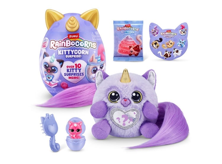 PELUCHE 92104-UCHE GATO RAINBOCORNS - 3