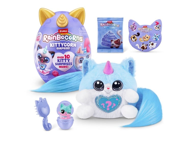 PELUCHE 92104-UCHE GATO RAINBOCORNS - 4