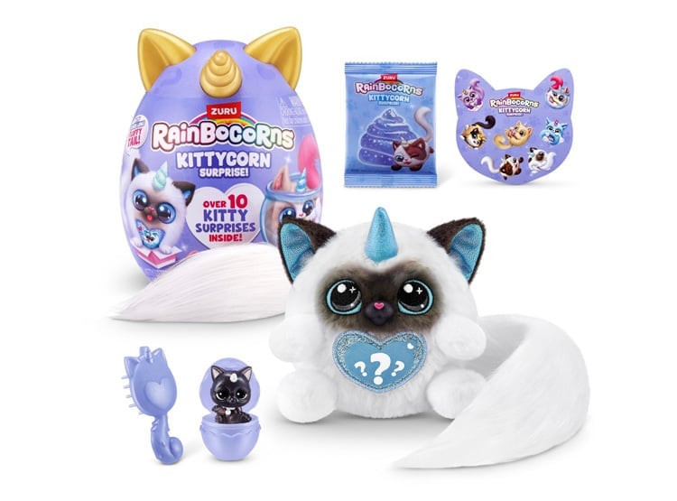 PELUCHE 92104-UCHE GATO RAINBOCORNS - 5