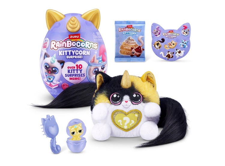 PELUCHE 92104-UCHE GATO RAINBOCORNS - 7
