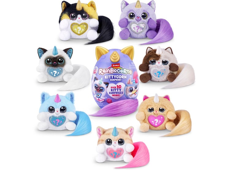 PELUCHE 92104-UCHE GATO RAINBOCORNS - 9