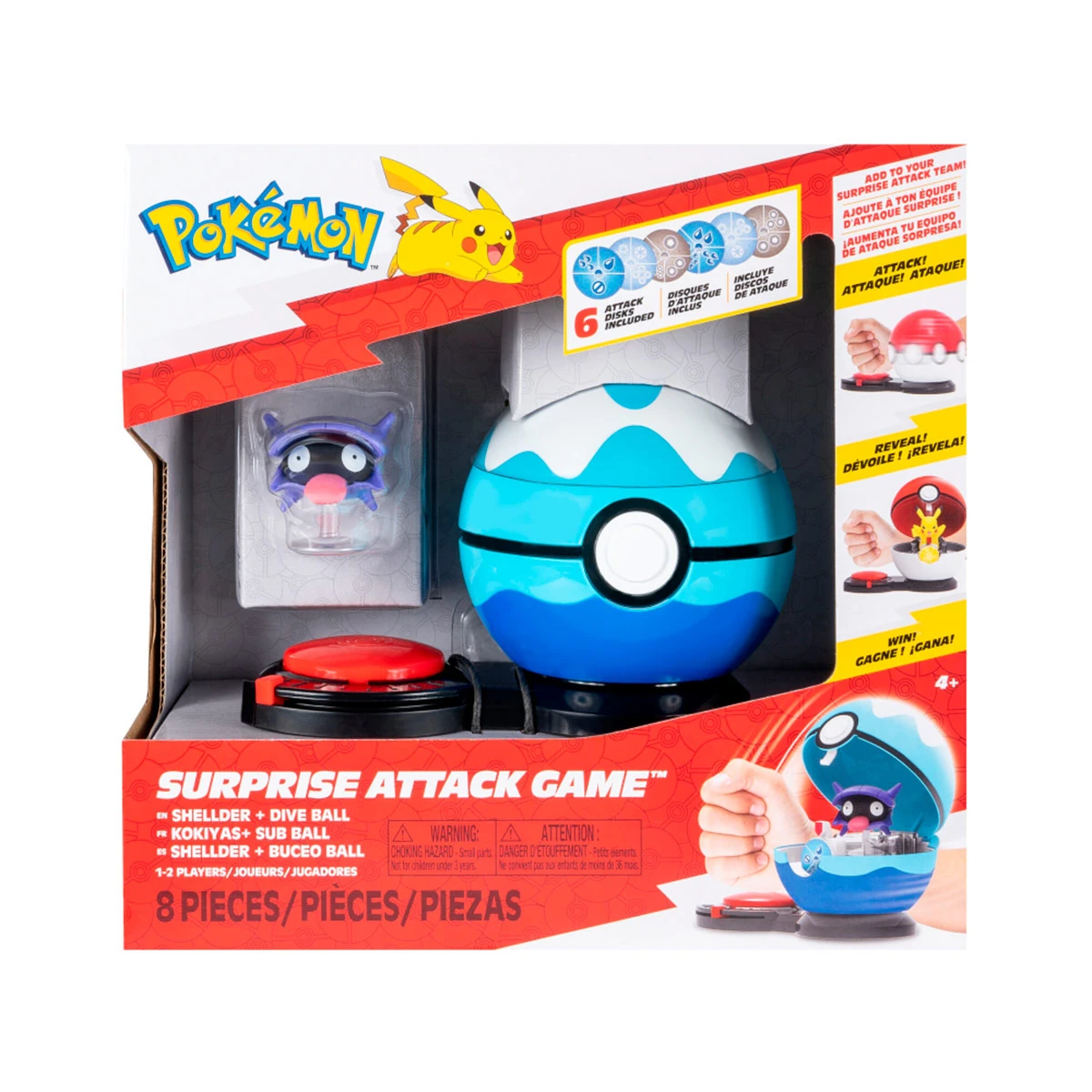 PACK ATAQUE SORPRESA POKÉMON SURTIDO - 2