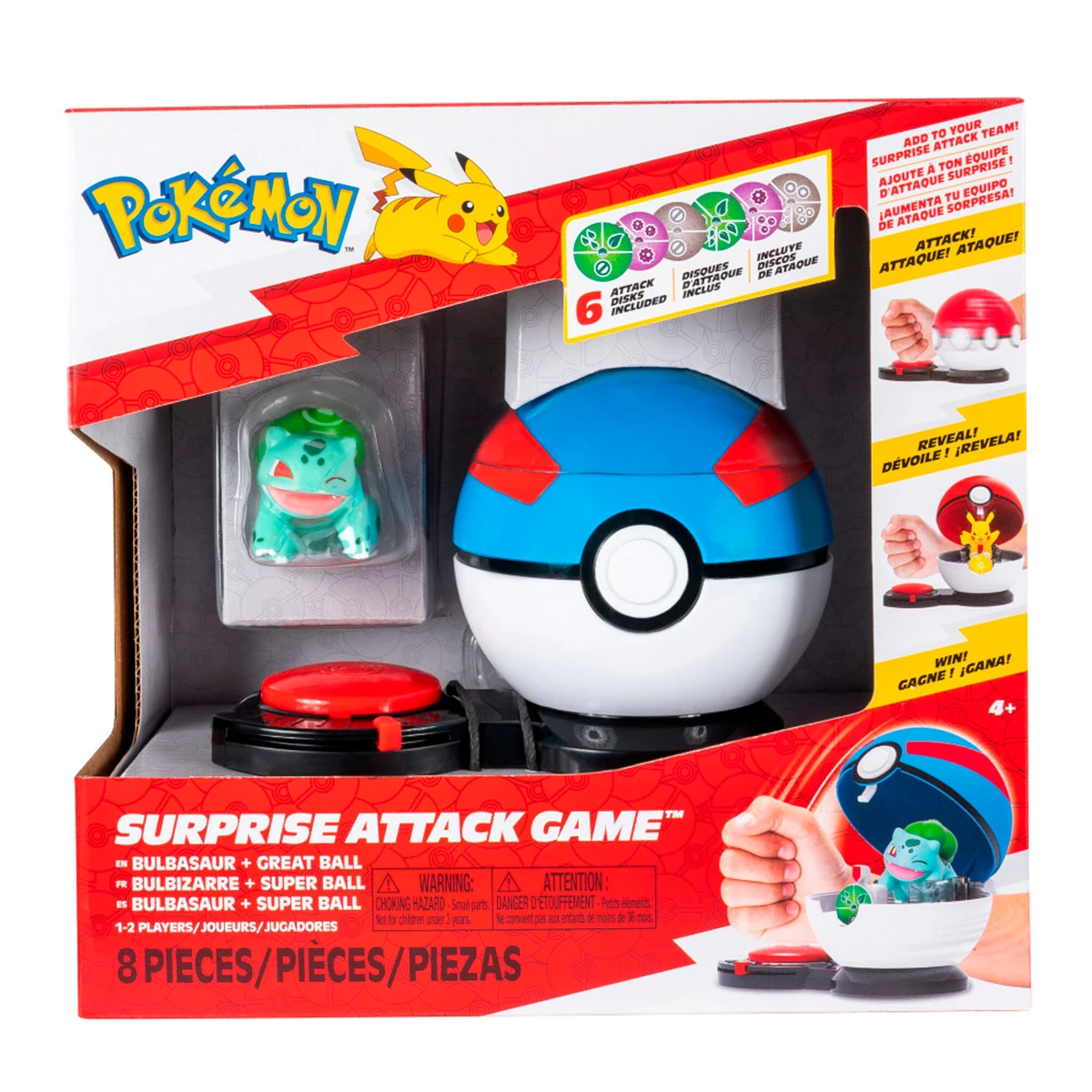 PACK ATAQUE SORPRESA POKÉMON SURTIDO - 3