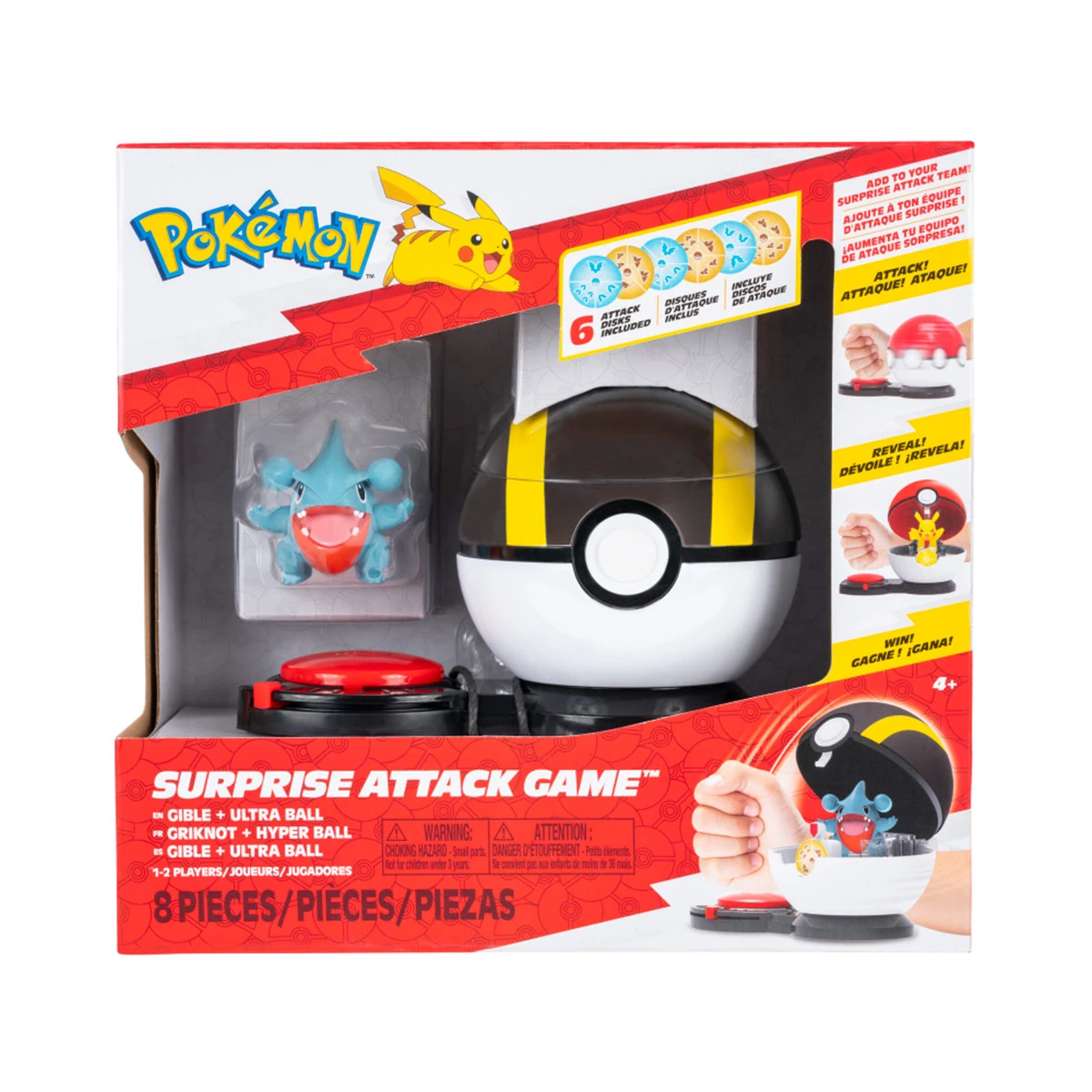 PACK ATAQUE SORPRESA POKÉMON SURTIDO - 5