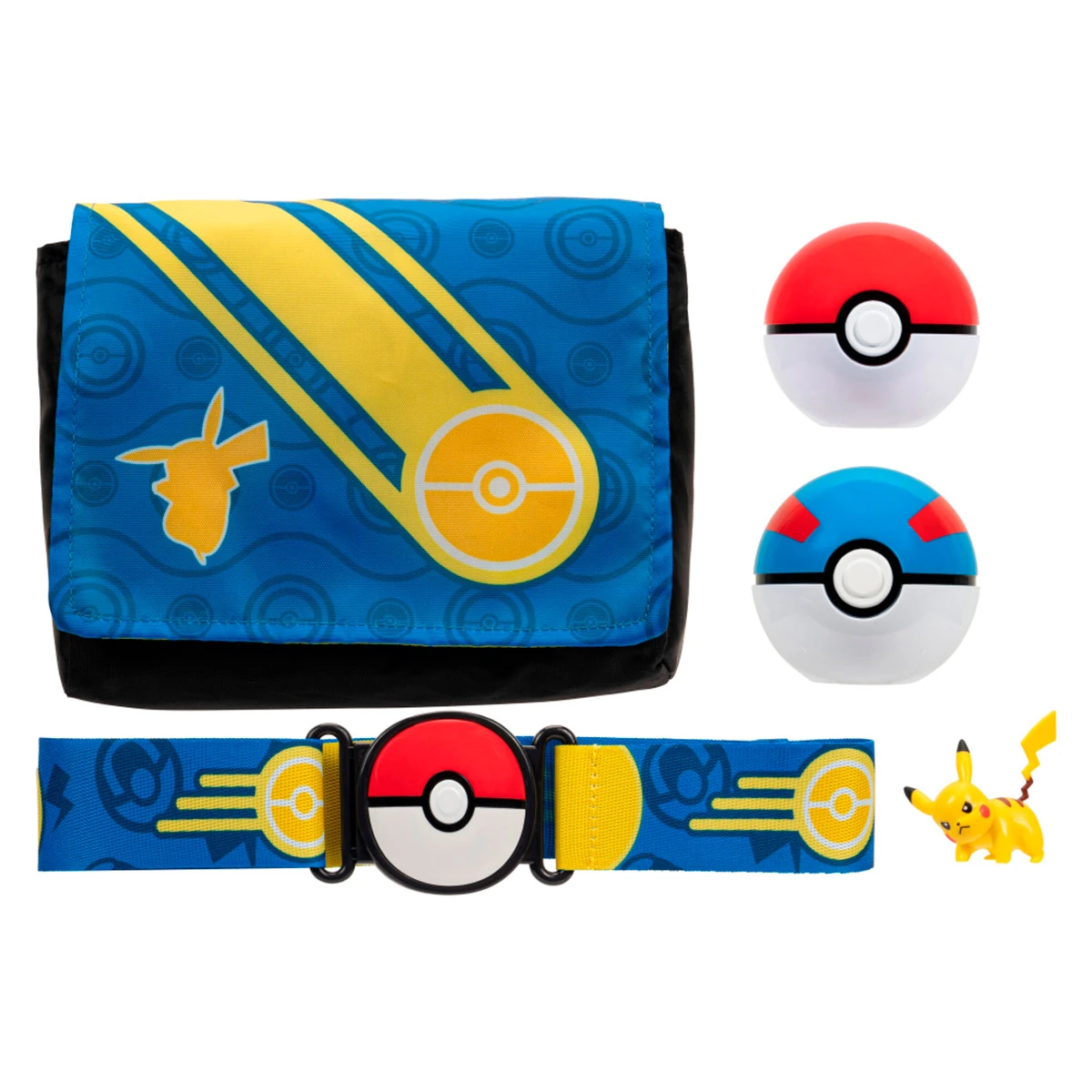 SET DE BANDOLERA CON POKEBOLA Y FIGURA POKÉMON SURTIDO - 5