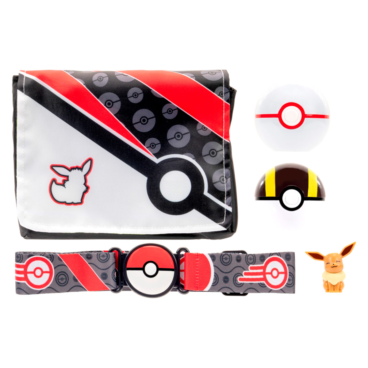 SET DE BANDOLERA CON POKEBOLA Y FIGURA POKÉMON SURTIDO - 7