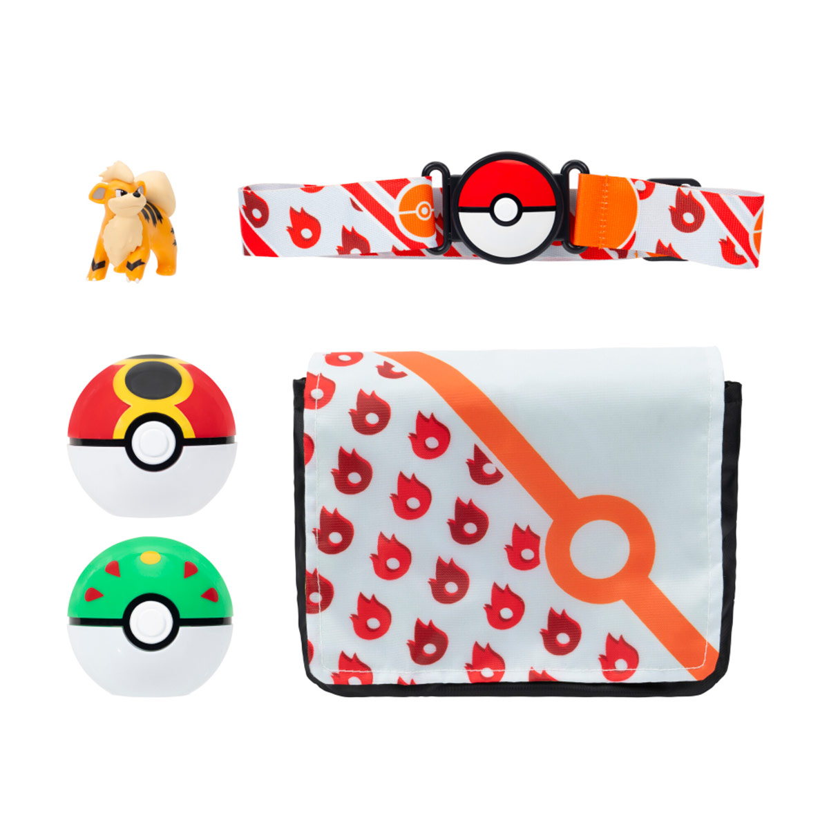 SET DE BANDOLERA CON POKEBOLA Y FIGURA POKÉMON SURTIDO - 8