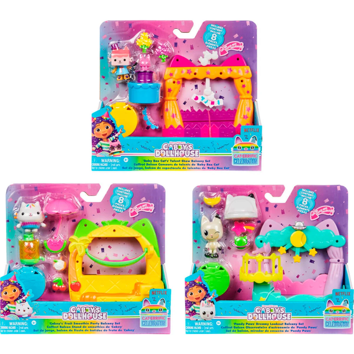 SET DE JUEGO BALCÓN RECREATIVO GABBYS DOLLHOUSE SURTIDO - 11