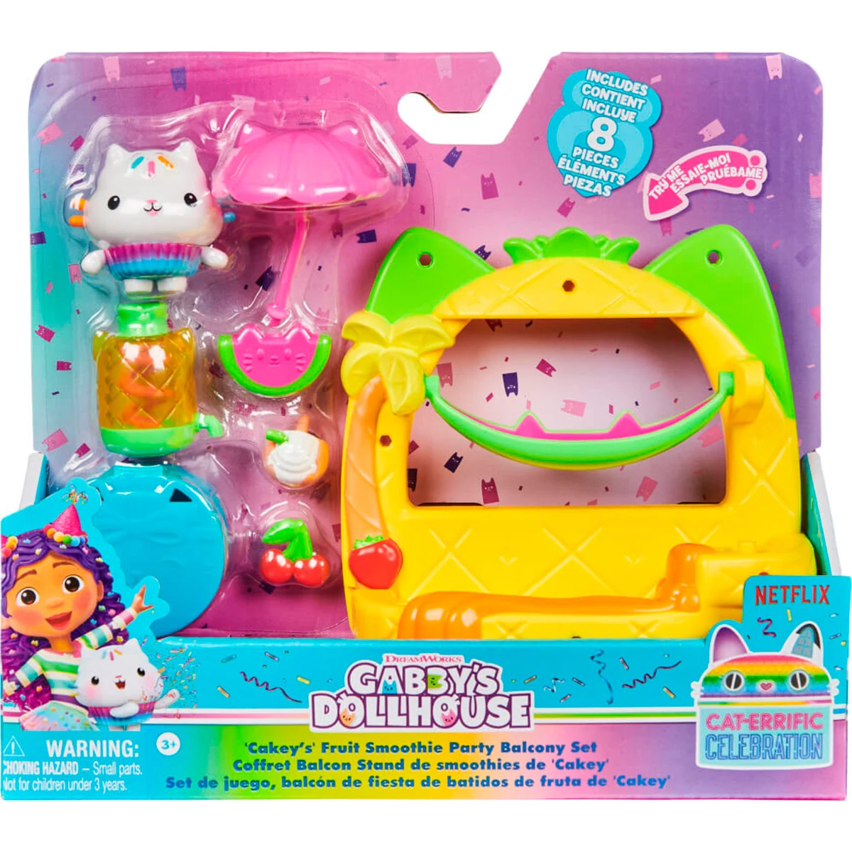 SET DE JUEGO BALCÓN RECREATIVO GABBYS DOLLHOUSE SURTIDO - 12