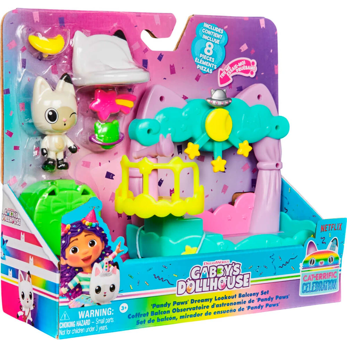 SET DE JUEGO BALCÓN RECREATIVO GABBYS DOLLHOUSE SURTIDO - 5