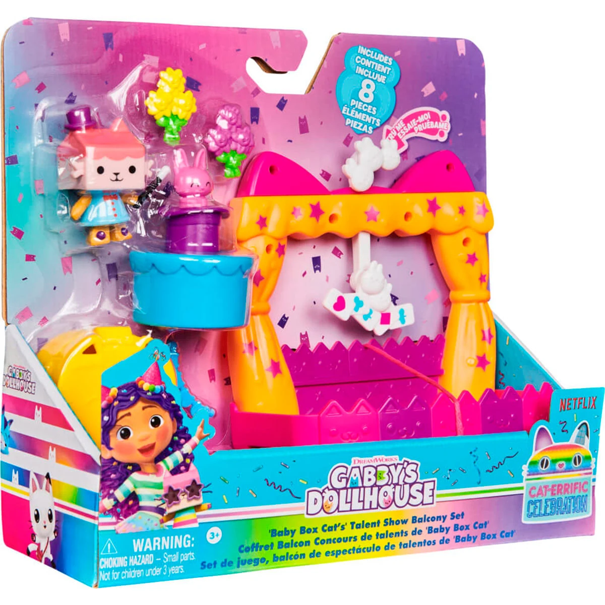 SET DE JUEGO BALCÓN RECREATIVO GABBYS DOLLHOUSE SURTIDO - 9