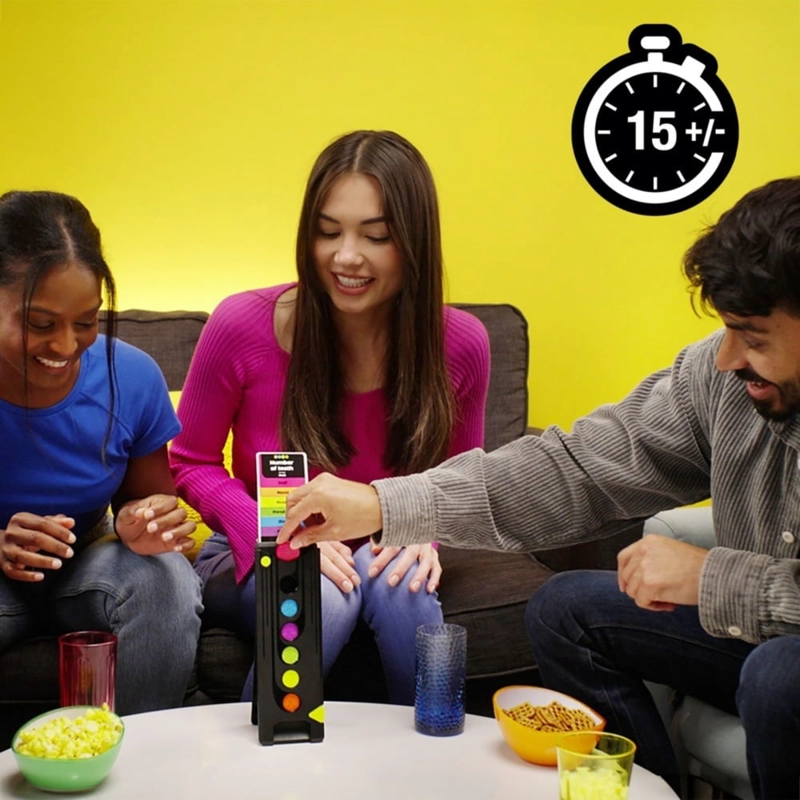 JUEGO MESA HASBRO F9833 DROP TRIVIA TRIVIAL PURSUIT - 7