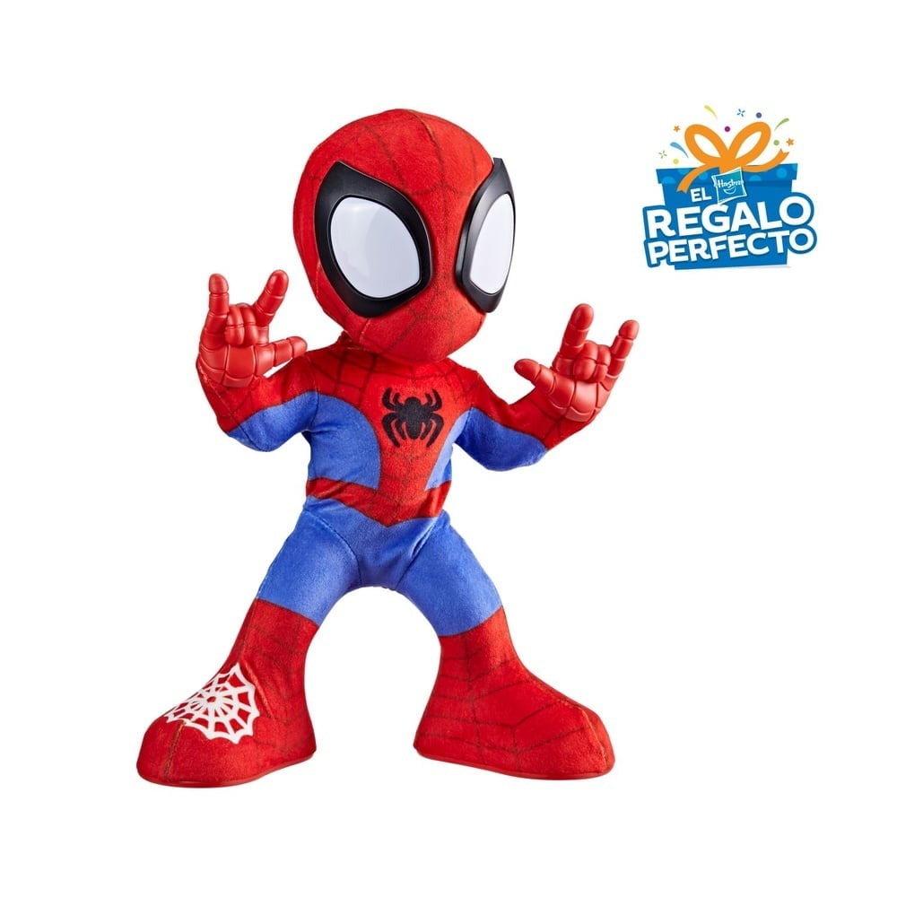PELUCHE SPIDEY & HIS AMAZING FRIENDS SPIDEY BAILA Y GATEA - 1