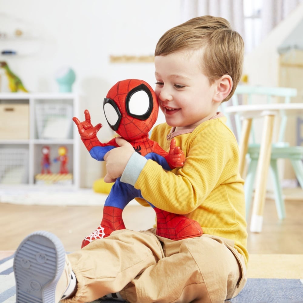 PELUCHE SPIDEY & HIS AMAZING FRIENDS CON SONIDO 40 CM