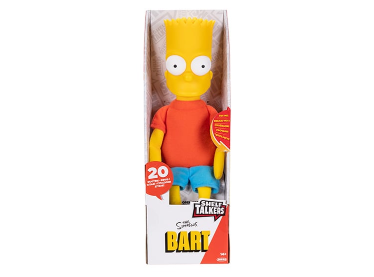 PELUCHE LOS SIMPSONS BART JALA Y HABLA - 4