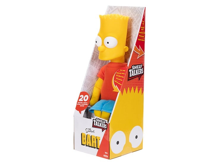 PELUCHE LOS SIMPSONS BART JALA Y HABLA - 5