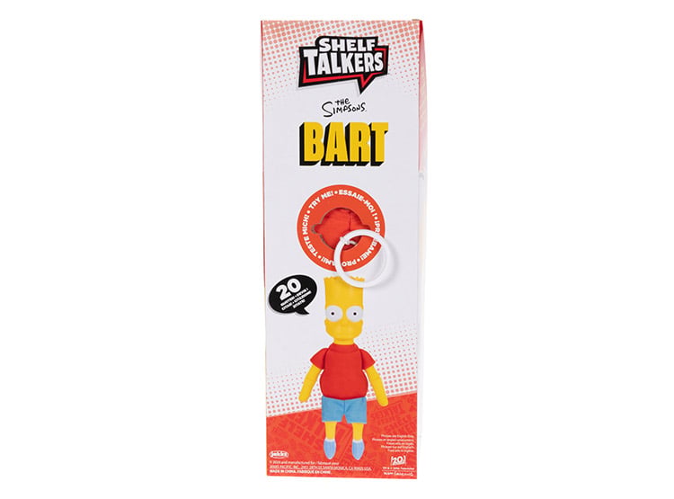 PELUCHE LOS SIMPSONS BART JALA Y HABLA - 6
