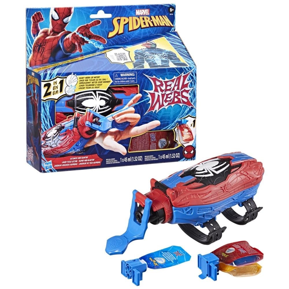 FIGURA ACCIÓN SPIDER-MAN SPIDERMAN F8734 REAL WEBS ULTIMATE WEB BLASTER - 3