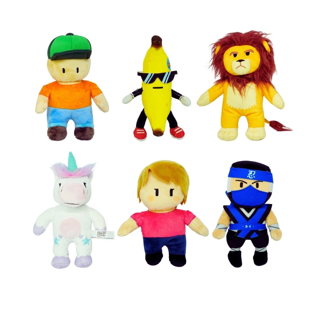 PELUCHE STUMBLE GUYS PERSONAJES ICÓNICOS DE STUMBLE GUYS 17 CM MODELO ALEATORIO - 4