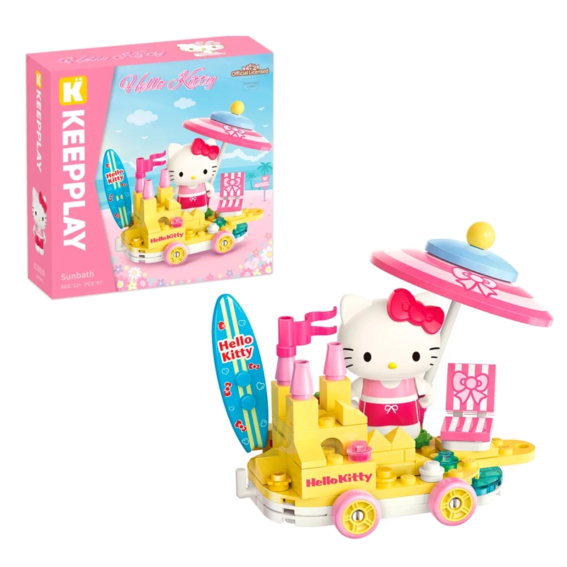 BLOQUES CONSTRUCCIÓN HELLO KITTY K20830 - 1
