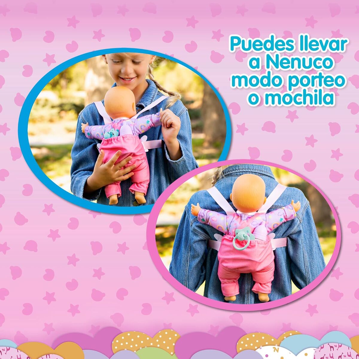 MUÑECA STRAWBERRY NFN23000 NENUCO VAMOS DE PASEO - 4