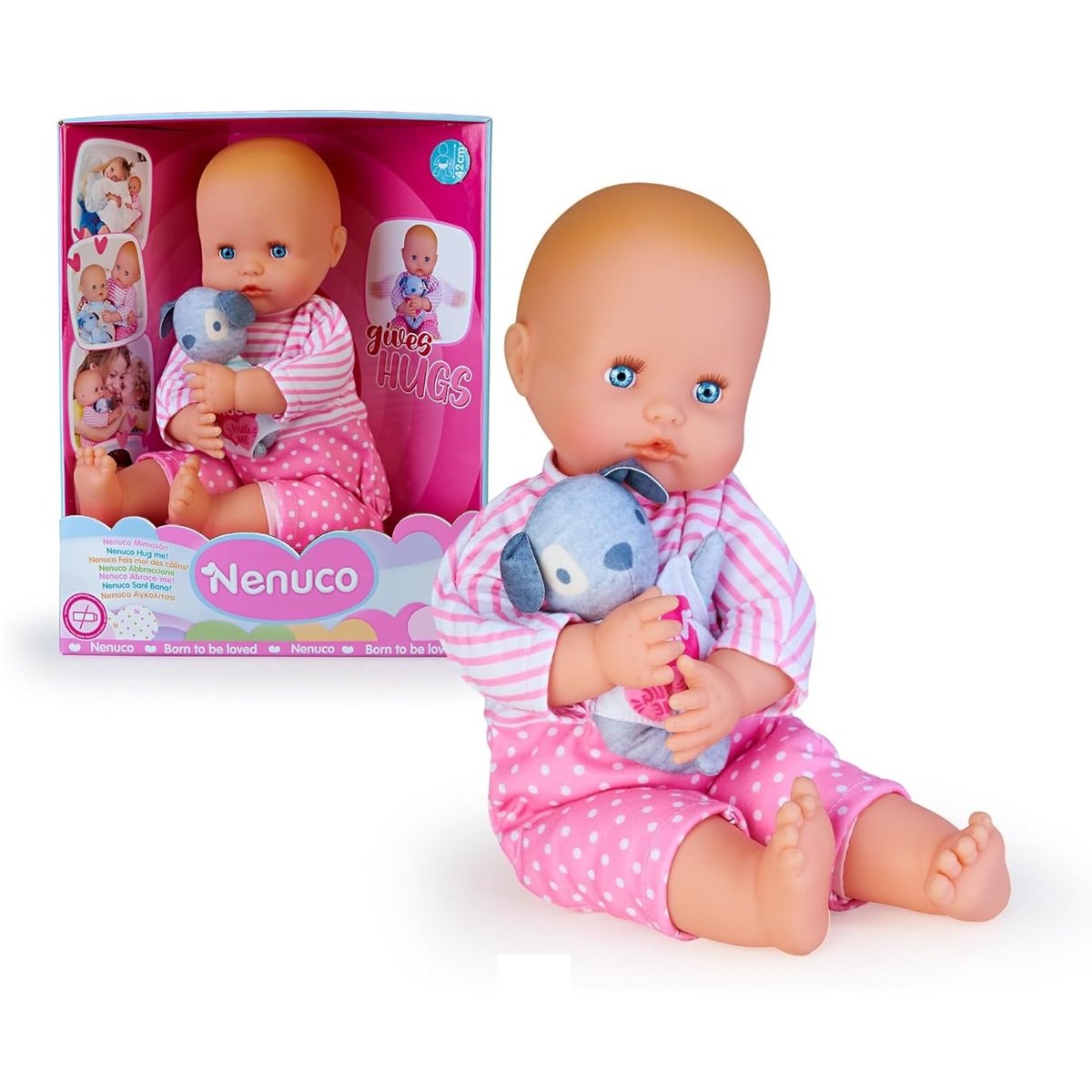 MUÑECA STRAWBERRY NFN76000 NENUCO ABRACITOS - 2