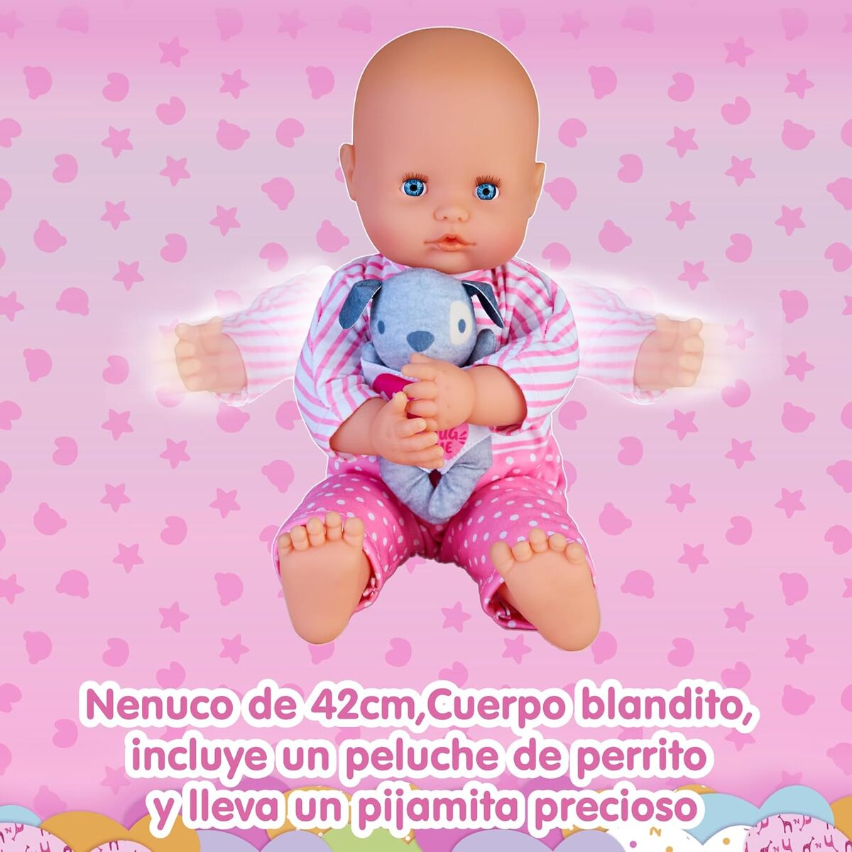 MUÑECA STRAWBERRY NFN76000 NENUCO ABRACITOS - 3