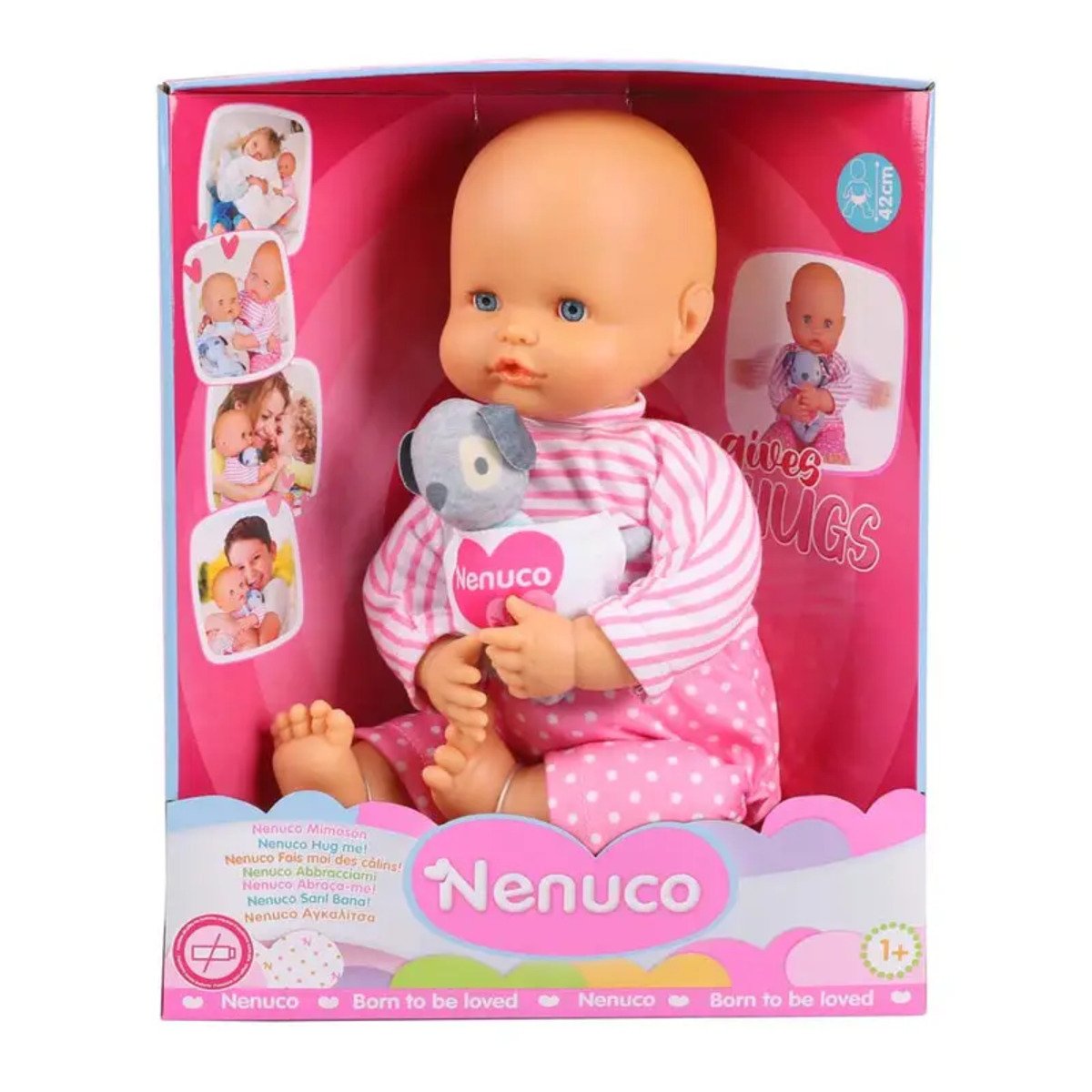 MUÑECA STRAWBERRY NFN76000 NENUCO ABRACITOS - 7