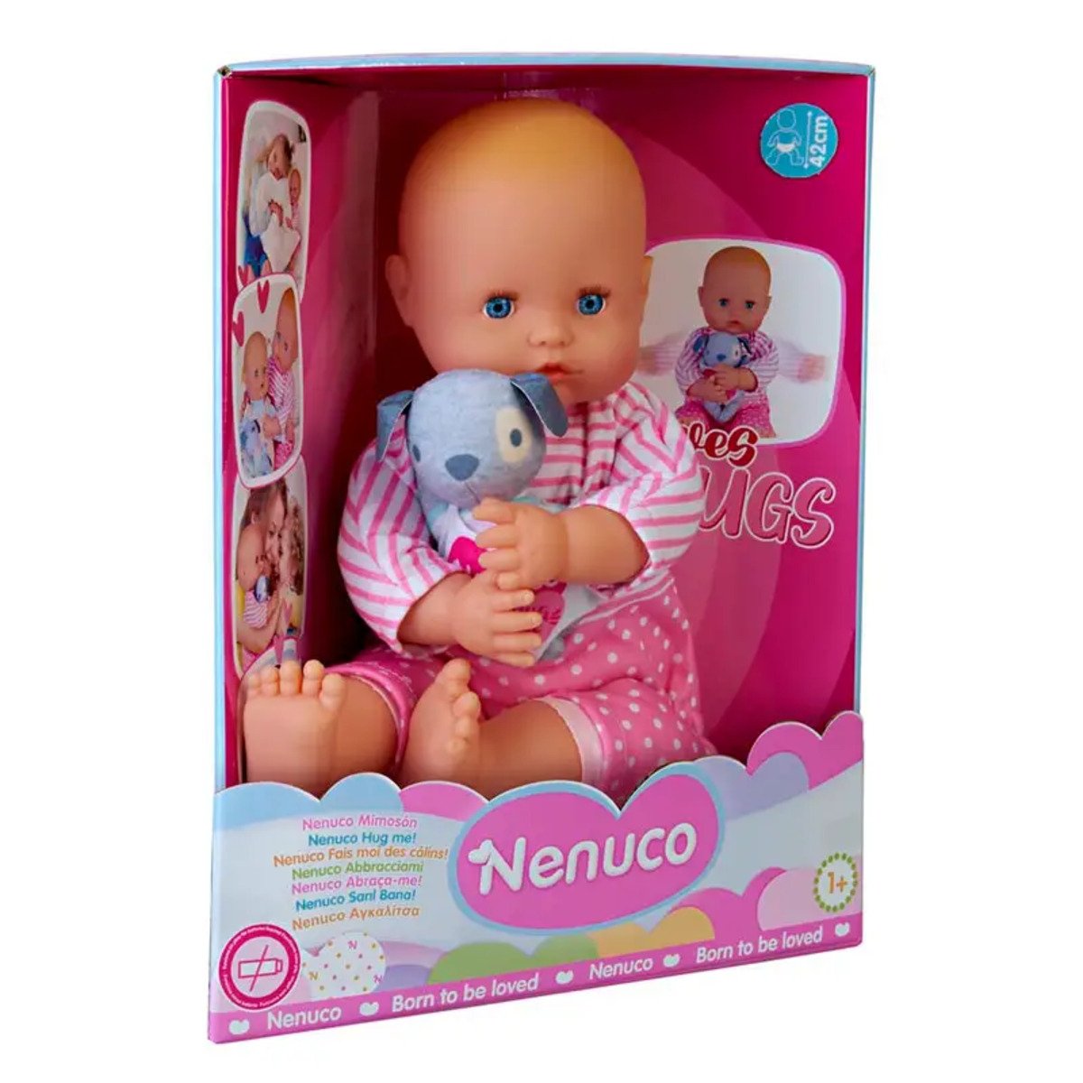 MUÑECA STRAWBERRY NFN76000 NENUCO ABRACITOS - 8