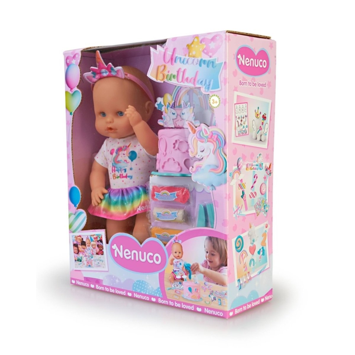 MUÑECA STRAWBERRY NFN77000 NENUCO CUMPLEAÑOS DE UNICORNIO - 8