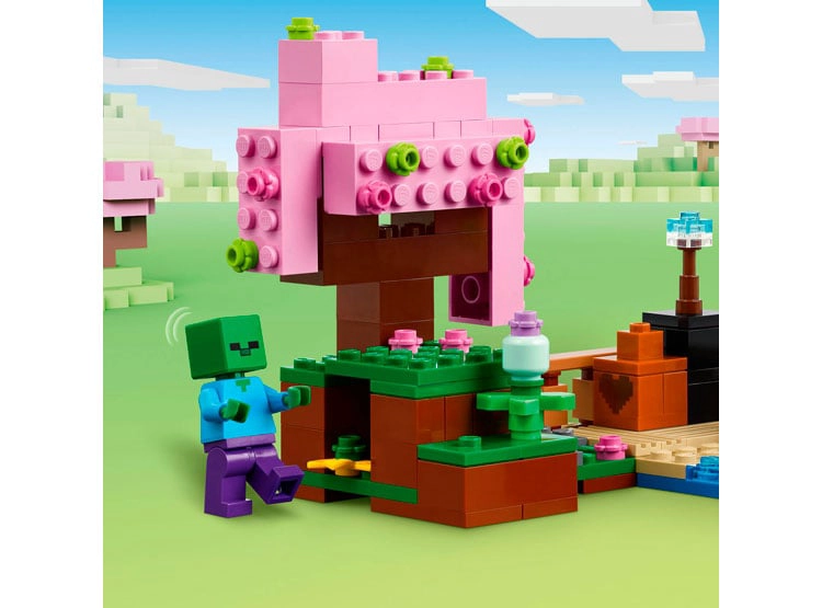 BLOQUES CONSTRUCCIÓN LEGO 21260 MINECRAFT EL JARDIN DE CEREZOS EN FLOR - 3