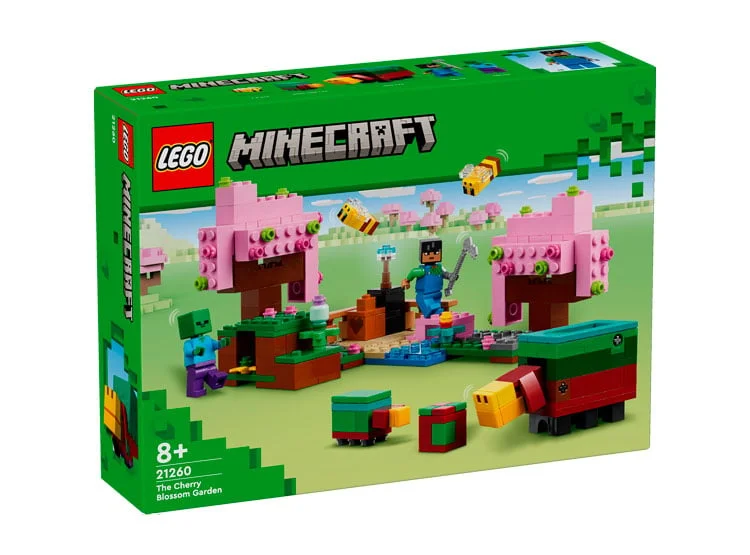 BLOQUES CONSTRUCCIÓN LEGO 21260 MINECRAFT EL JARDIN DE CEREZOS EN FLOR - 6