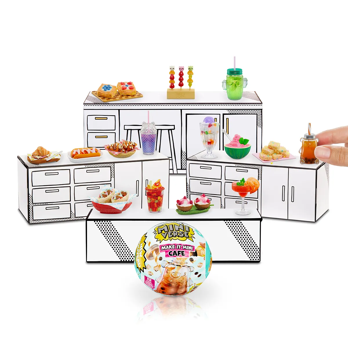 MUÑECA MINIVERSE MAKE IT MINI FOODS: CAFE IN SIDEK - 8
