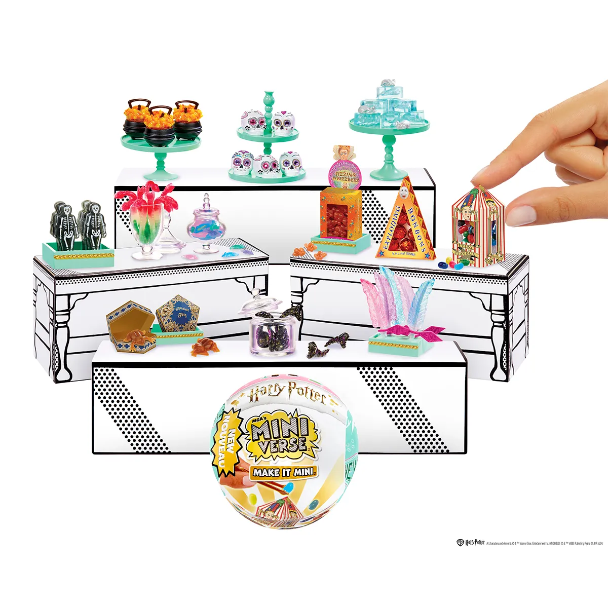 MUÑECA MINIVERSE MAKE IT MINI HARRY POTTER HD IN P - 6
