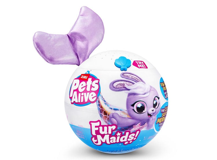 PELUCHE PETS ALIVE SIRENA LUCES Y SONIDOS AST - 4