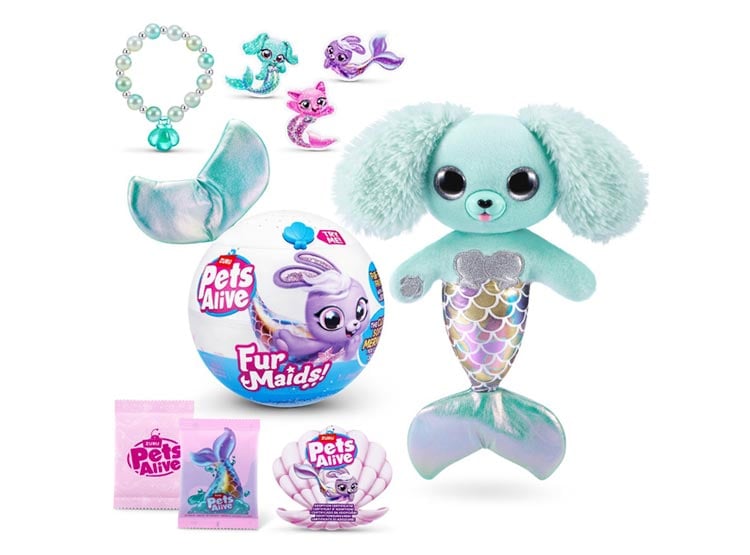 PELUCHE PETS ALIVE SIRENA LUCES Y SONIDOS AST - 5