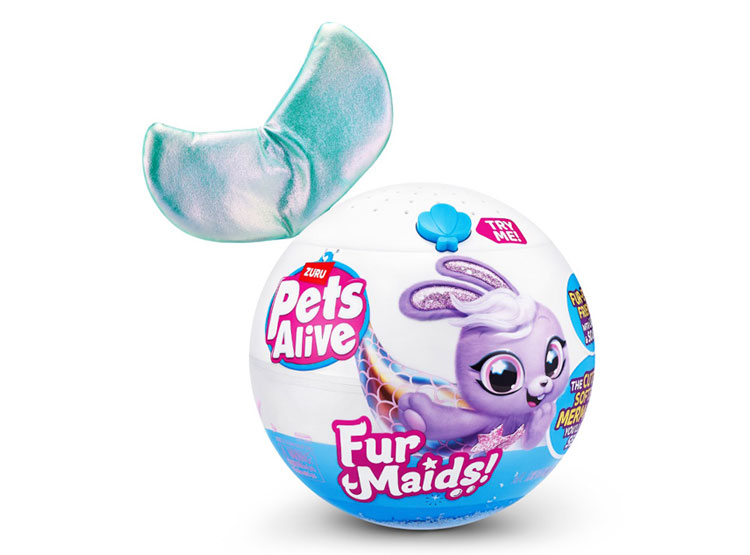 PELUCHE PETS ALIVE SIRENA LUCES Y SONIDOS AST - 6